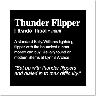 Thunder Flipper Dictionary Posters and Art